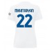 Inter Milan Henrikh Mkhitaryan #22 Dámské Venkovní Dres 2023-24 Krátkým Rukávem